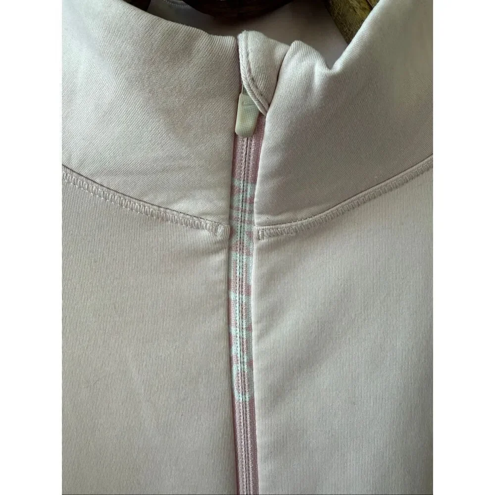 Nike  Pro Therma Warm Dri  Fit 1/2 Zip Top CU4329 Pink Foam Women’s XL
